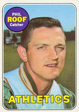 1969 Topps Phil Roof #334 Baseball Card