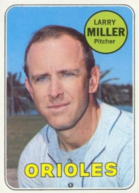 1969 Topps Larry Miller #323 Baseball Card