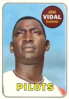 1969 Topps Jose Vidal #322 Baseball Card