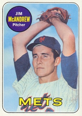 1969 Topps Jim McAndrew #321 Baseball Card