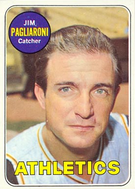 1969 Topps Jim Pagliaroni #302 Baseball Card