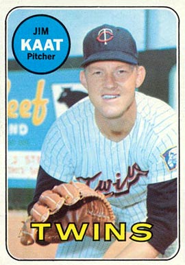 1969 Topps Jim Kaat #290 Baseball Card