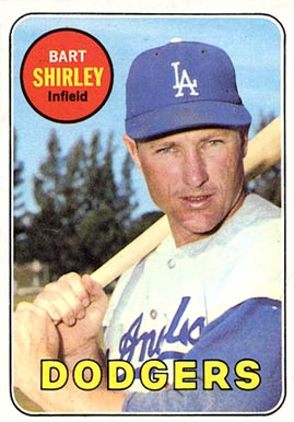 1969 Topps Bart Shirley #289 Baseball Card