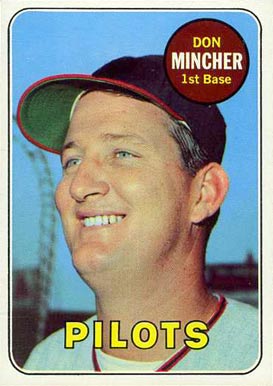 1969 Topps Don Mincher #285 Baseball Card