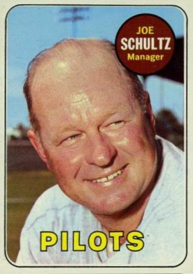 1969 Topps Joe Schultz #254 Baseball Card