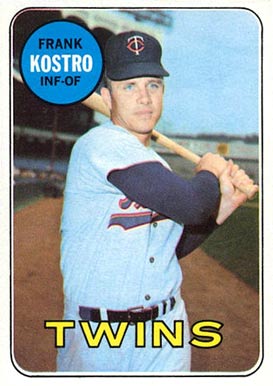 1969 Topps Frank Kostro #242 Baseball Card