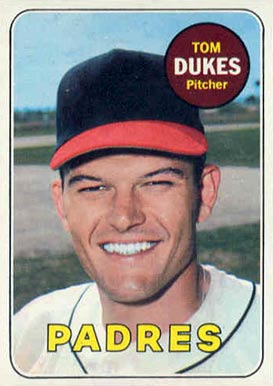1969 Topps Tom Dukes #223 Baseball Card