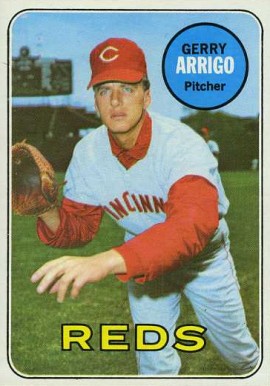 1969 Topps Gerry Arrigo #213 Baseball Card