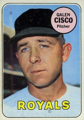 1969 Topps Galen Cisco #211 Baseball Card