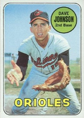 1969 Topps Dave Johnson #203 Baseball Card