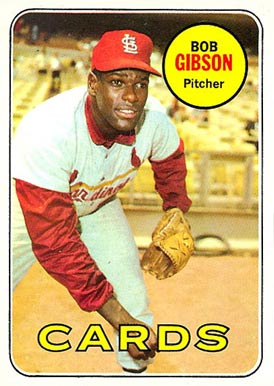 1969 Topps Bob Gibson #200 Baseball Card