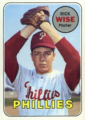 1969 Topps Rick Wise #188 Baseball Card