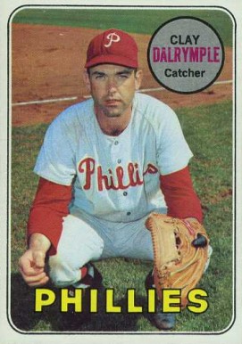 1969 Topps Clay Dalrymple #151p Baseball Card