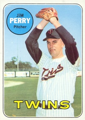 1969 Topps Jim Perry #146 Baseball Card