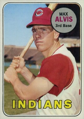 1969 Topps Max Alvis #145 Baseball Card