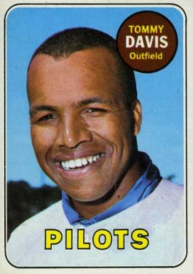 1969 Topps Tommy Davis #135 Baseball Card