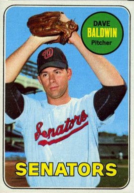1969 Topps Dave Baldwin #132 Baseball Card