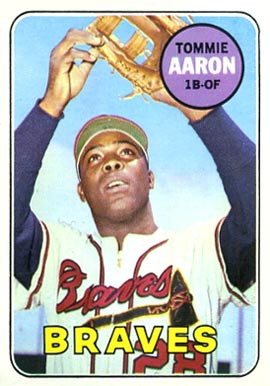 1969 Topps Tommie Aaron #128 Baseball Card