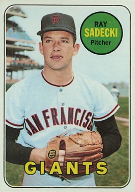1969 Topps Ray Sadecki #125 Baseball Card