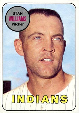 1969 Topps Stan Williams #118 Baseball Card