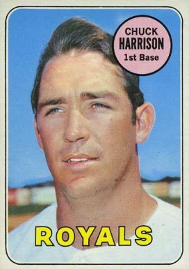 1969 Topps Chuck Harrison #116 Baseball Card