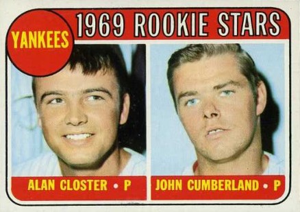 1969 Topps Yankees Rookies #114 Baseball Card