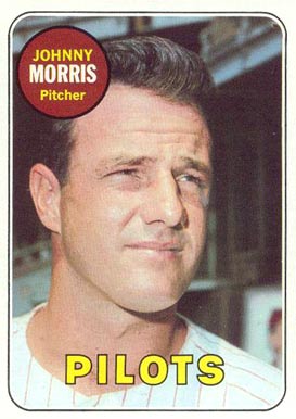 1969 Topps Johnny Morris #111 Baseball Card