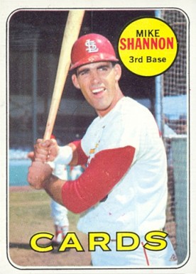 1969 Topps Mike Shannon #110 Baseball Card