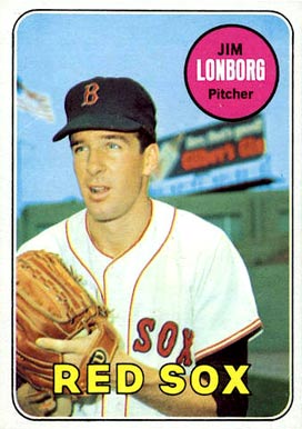 1969 Topps Jim Lonborg #109 Baseball Card