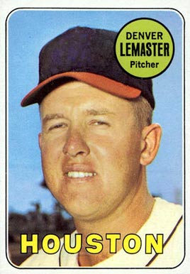 1969 Topps Denver Lemaster #96 Baseball Card