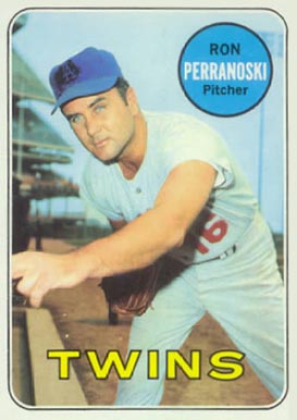 1969 Topps Ron Perranoski #77e Baseball Card