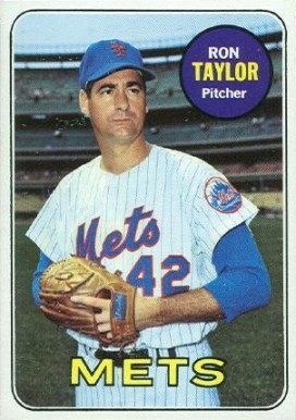 1969 Topps Ron Taylor #72 Baseball Card