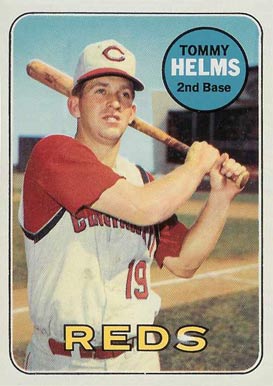 1969 Topps Tommy Helms #70 Baseball Card