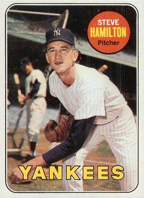 1969 Topps Steve Hamilton #69 Baseball Card