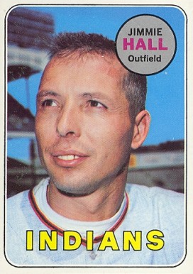 1969 Topps Jimmie Hall #61 Baseball Card