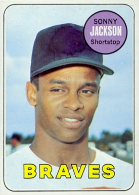 1969 Topps Sonny Jackson #53 Baseball Card