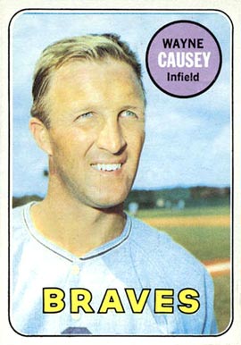 1969 Topps Wayne Causey #33 Baseball Card