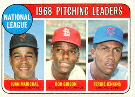 1969 Topps N.L. Pitching Leaders #10 Baseball Card
