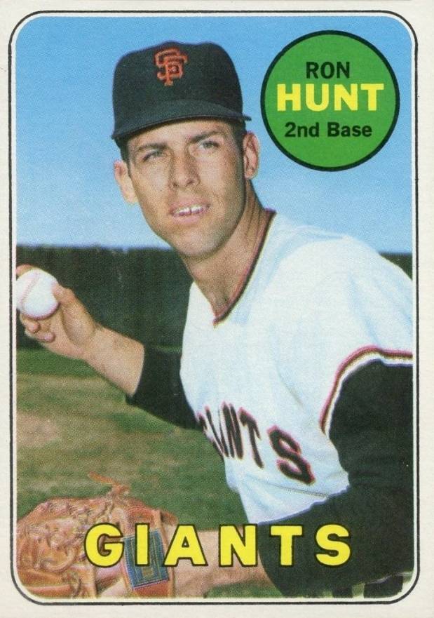 1969 Topps Ron Hunt #664 Baseball Card