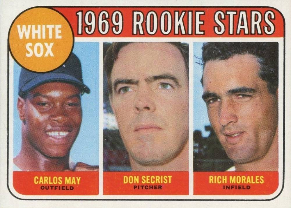 1969 Topps White Sox Rookies #654 Baseball Card