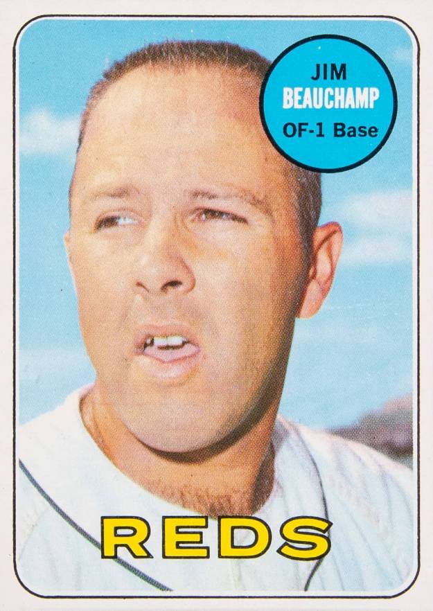 1969 Topps Jim Beauchamp #613 Baseball Card