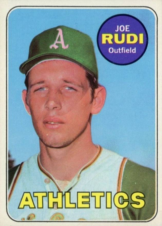 1969 Topps Joe Rudi #587 Baseball Card