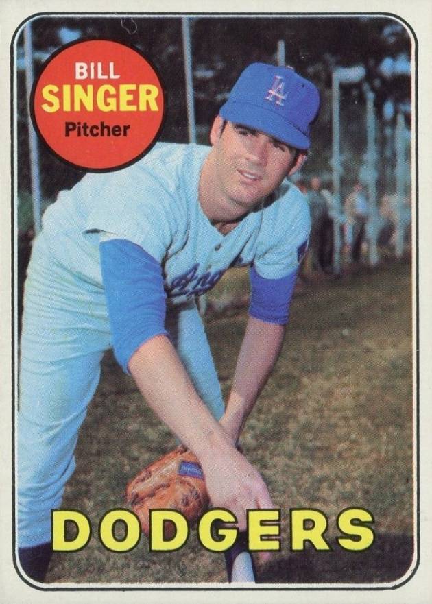 1969 Topps Bill Singer #575 Baseball Card