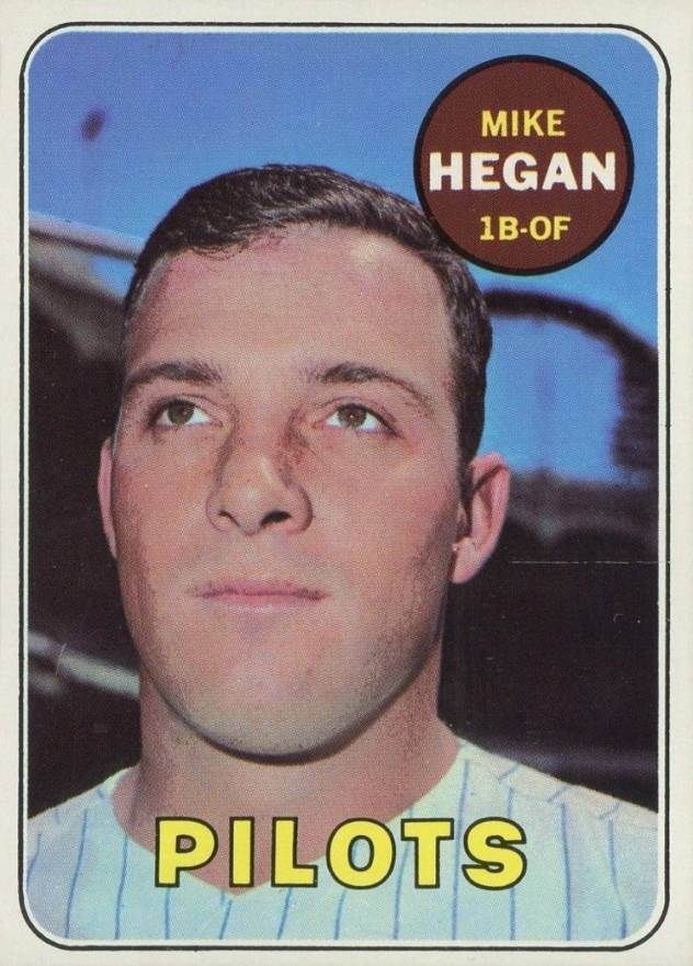 1969 Topps Mike Hegan #577 Baseball Card