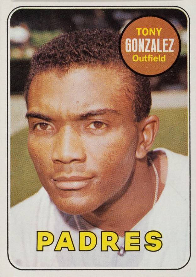 1969 Topps Tony Gonzalez #501y Baseball Card