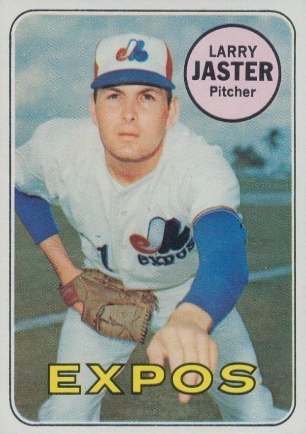 1969 Topps Larry Jaster #496 Baseball Card