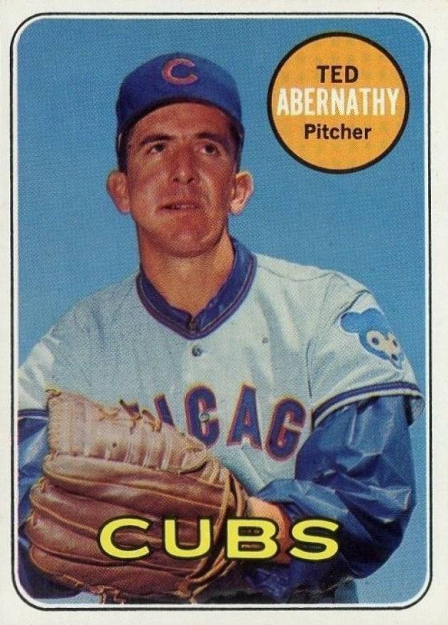 1969 Topps Ted Abernathy #483 Baseball Card