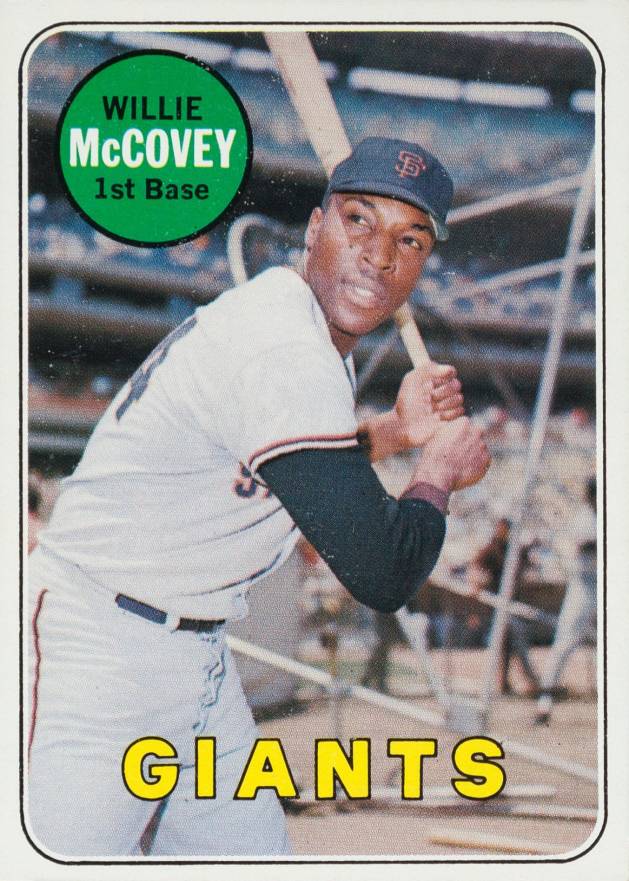 1969 Topps Willie McCovey #440w Baseball Card