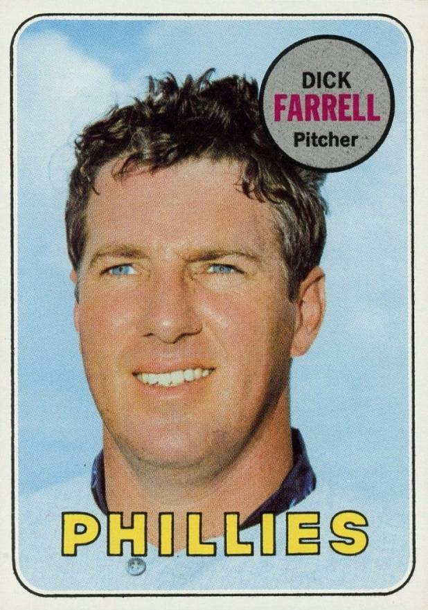 1969 Topps Dick Farrell #531 Baseball Card
