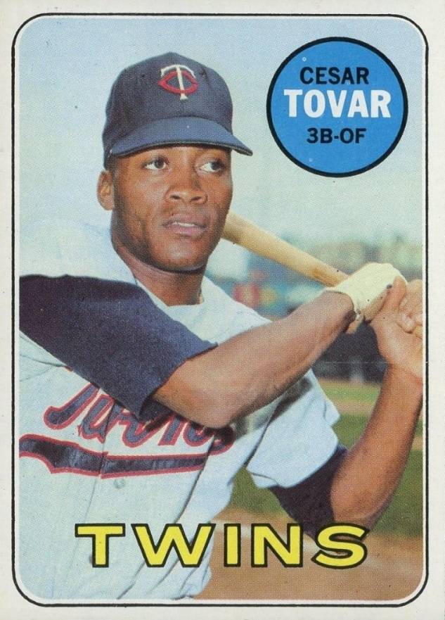 1969 Topps Cesar Tovar #530 Baseball Card